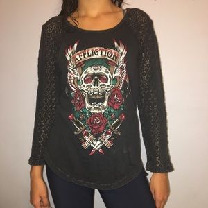 Affliction long sleeve t-shirt